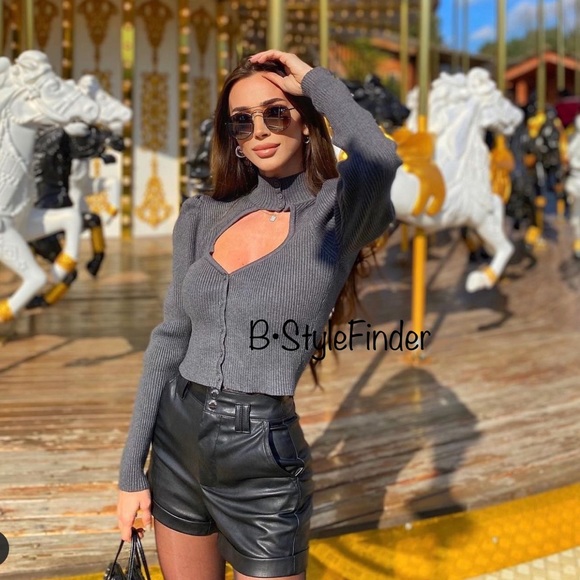 Blogger's Fav| NWT ZARA Cut Out Knit Sweater - Picture 8 of 16